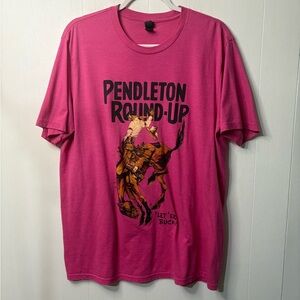 Pendleton Round-Up Magenta Graphic Tee
